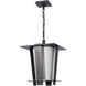 Linea 1 Light 16 inch Coastal Black Outdoor Lantern