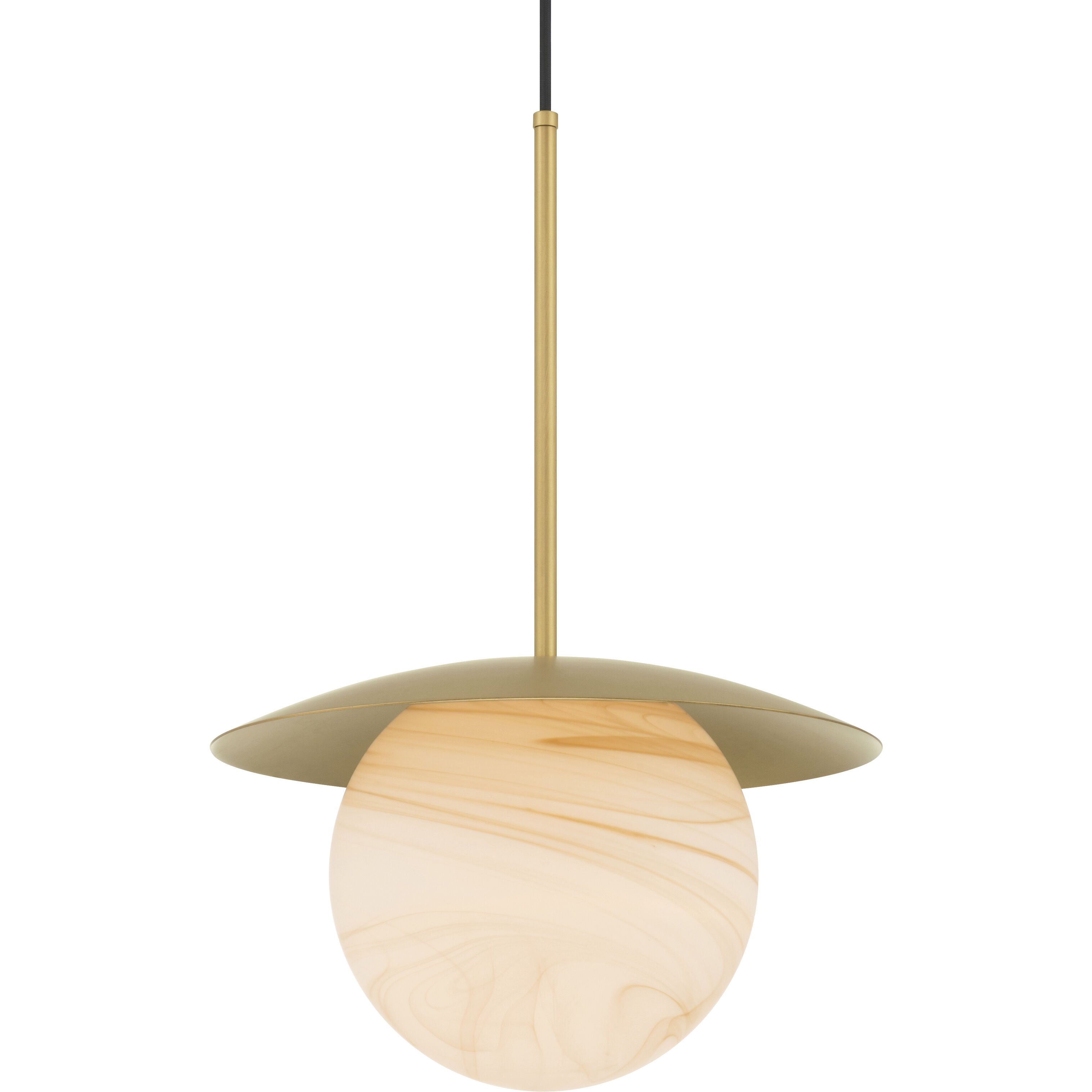 Olenne 1 Light 14 inch Legacy Brass Pendant Ceiling Light