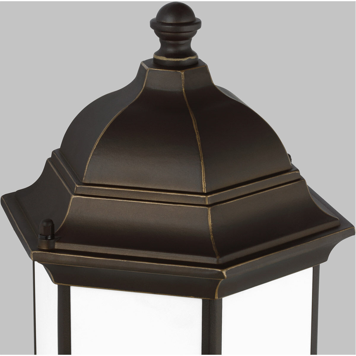 Sevier 1 Light 19.38 inch Antique Bronze Outdoor Wall Lantern, Medium