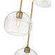 Harmony 3 Light 20 inch Olde Brass Chandelier Ceiling Light