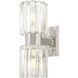 Danae 2 Light 5 inch Polished Nickel Bath and Vanity Wall Light