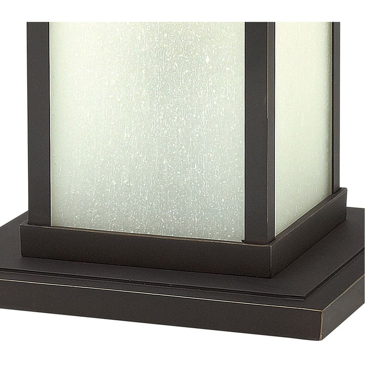 Manhattan LED 18 inch Oil Rubbed Bronze Outdoor Pier Lantern, Extra Large