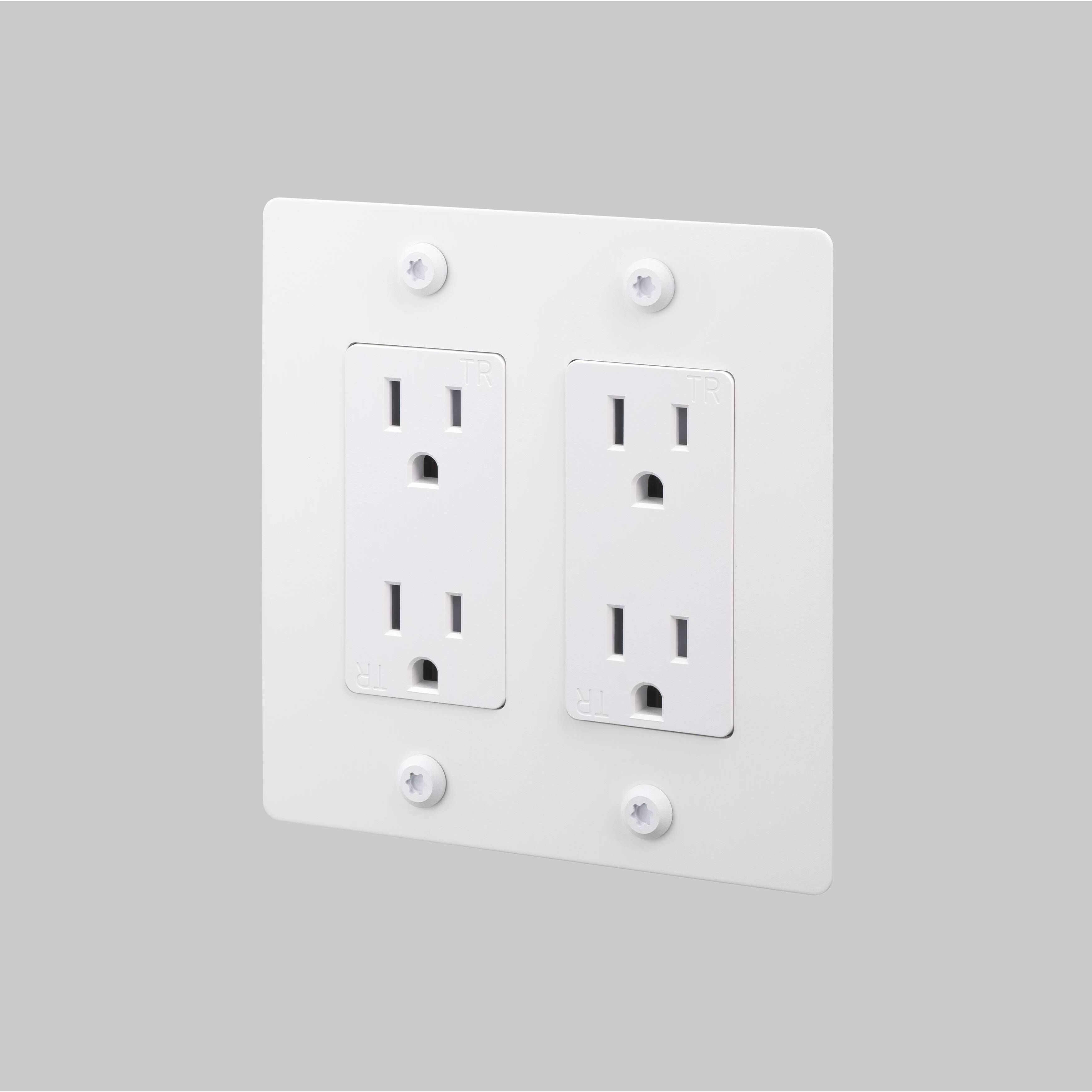 2G Duplex 125 White Outlet