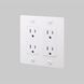 2G Duplex 125 White Outlet