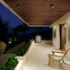 Peek LED 4.88 inch Black Flush Mount Ceiling Light in 3500K, dweLED