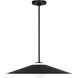 Drew & Jonathan Astra 1 Light 24 inch Midnight Black Pendant Ceiling Light, Medium