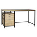 Nabucco 60 X 30 inch Bleached Walnut Desk