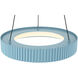 Wry Sashay 1 Light 19.75 inch Sky Blue Pendant Ceiling Light