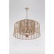 Jayna 8 Light 31.25 inch Burnished Silver Chandelier Ceiling Light
