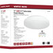 Cloud LED 11.54 inch White Flush Mount Ceiling Light