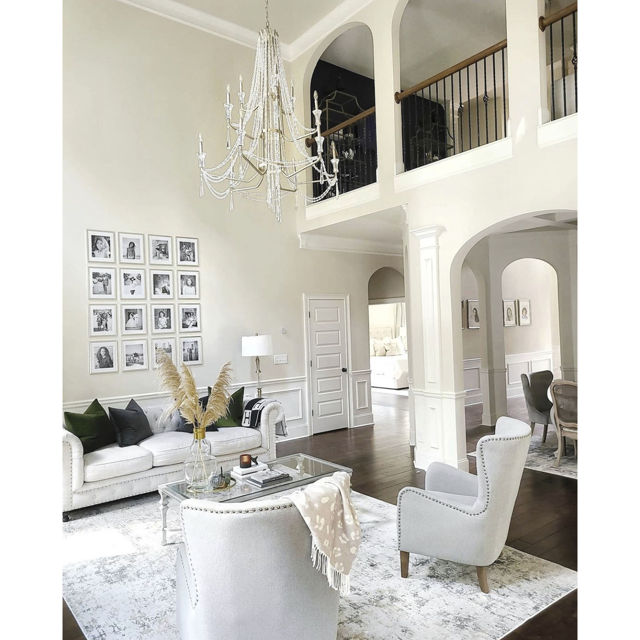 Barcelona 12 Light 44 inch Transcend Silver Chandelier Ceiling Light, 3-Tier, Optic Crystal