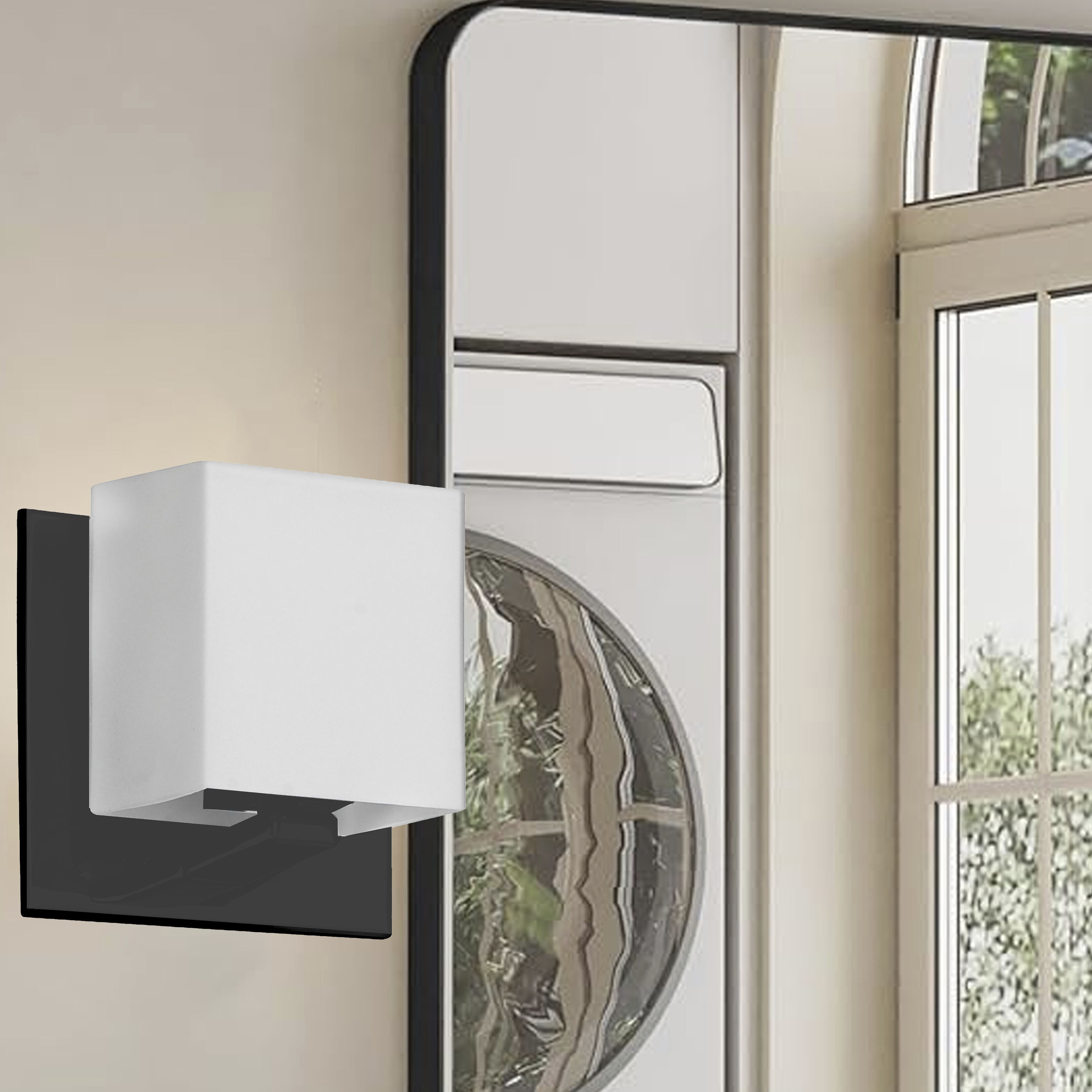 Verona 1 Light 4.5 inch Matte Black Decorative Wall Sconce Wall Light