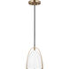 Sean Lavin Norman Pendant Ceiling Light in Satin Brass