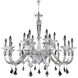 Chauvet 18 Light 43 inch Chrome Chandelier Ceiling Light