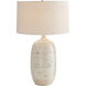 Jordyn 29.5 inch 150 watt Sand Dollar Lamp Portable Light