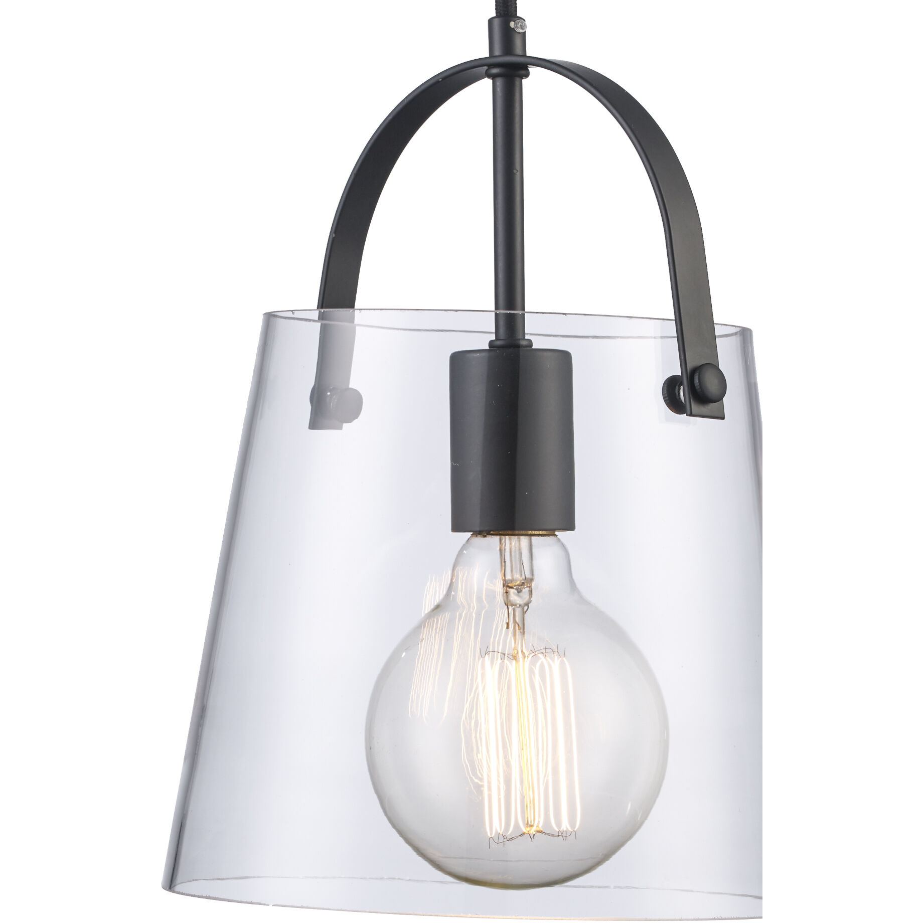 Curry 1 Light 8 inch Black Bell Mini Pendant Ceiling Light