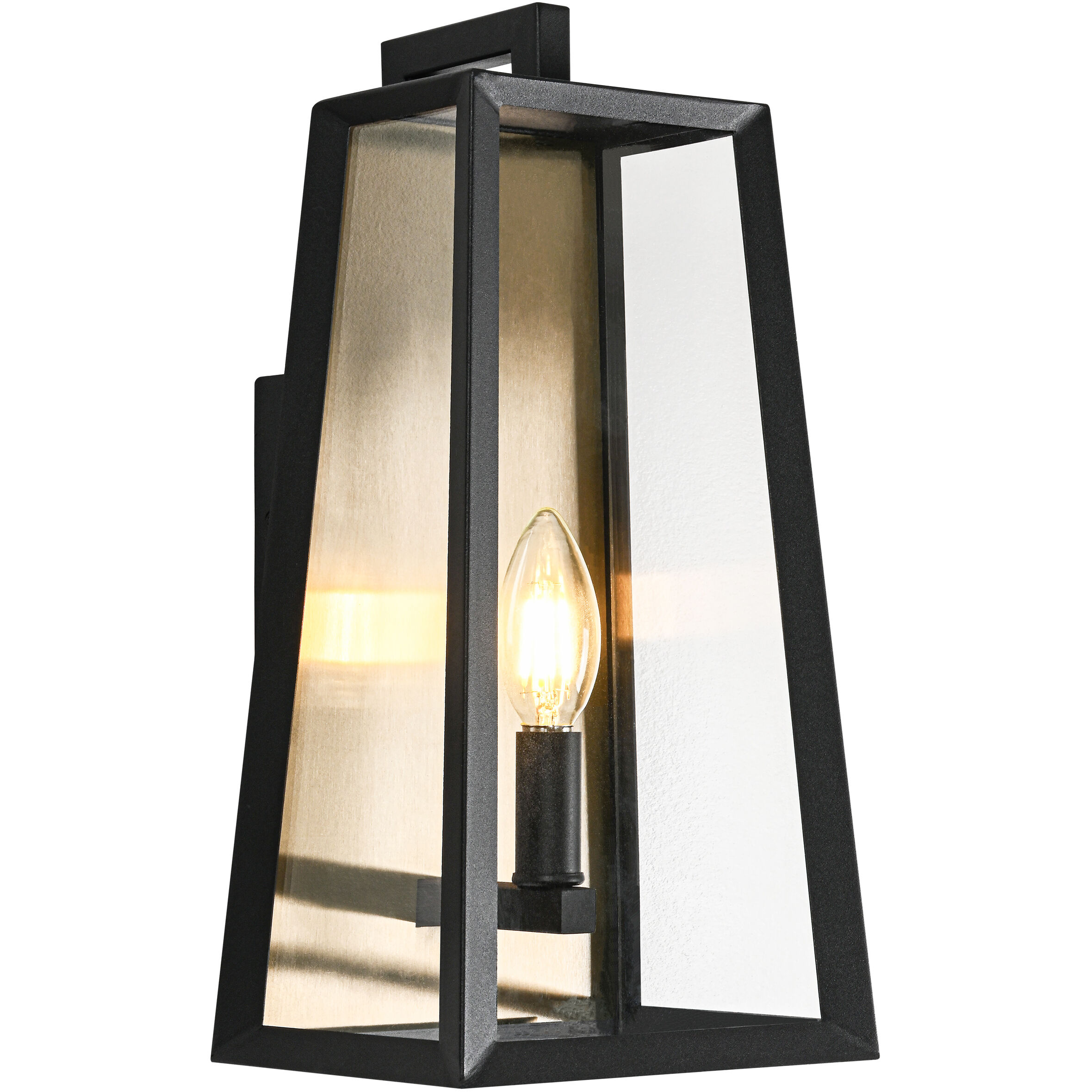 Aviv 1 Light 7 inch Matte Black Wall Sconce Wall Light
