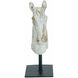 Anita Gray/Gold/Black Outdoor Statue