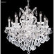 Maria Theresa Grand 12 Light 26 inch Silver Chandelier Ceiling Light, Grand