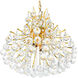 Princess 10 Light 24 inch Gold Down Chandelier Ceiling Light