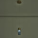 Kiriko LED 6 inch Winter Brass Pendant Ceiling Light
