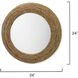Seagrass 24.25 X 11.25 inch Seagrass Mirror