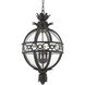Campanile 4 Light 16.75 inch French Iron Pendant Ceiling Light