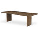 Lila 98 X 40 inch Brown Dining Table, Large
