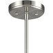 Delphine 6 Light 28 inch Satin Nickel Chandelier Ceiling Light