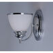 Novus 1 Light 5.5 inch Polished Chrome Wall Sconce Wall Light
