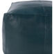 Sheffield 13 inch Deep Teal Pouf, Rectangle
