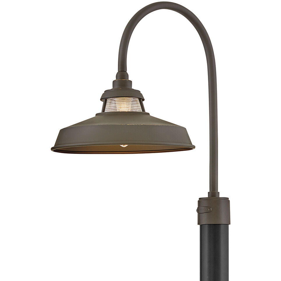 Troyer 1 Light 22.25 inch Oil Rubbed Bronze Outdoor Post Mount