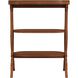 Hadley Side Table in Medium Brown