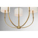 Molvene 5 Light 33 inch Legacy Brass Chandelier Ceiling Light
