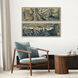 Scenic Scenes II Blue and Beige and Brown and Multi Framed Art