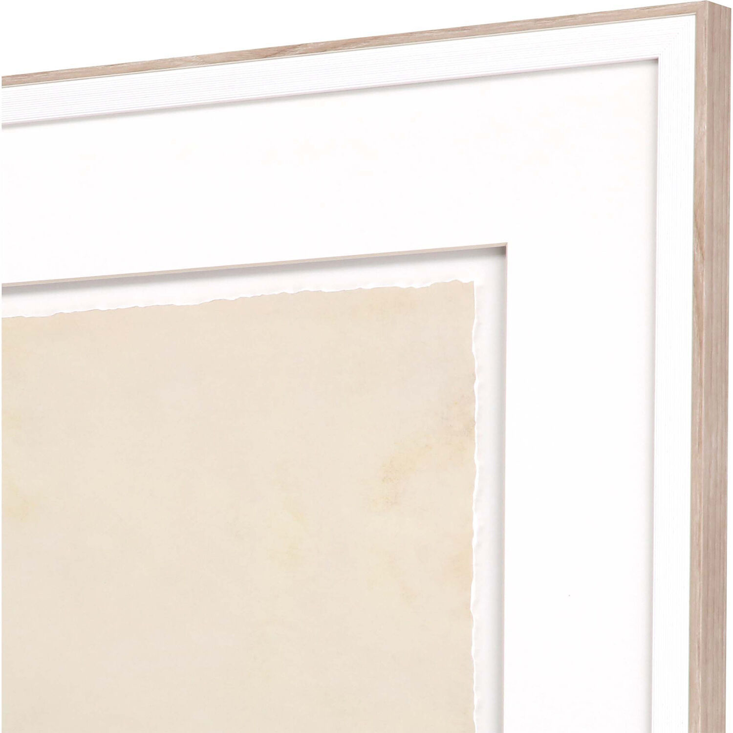 Optical Black and Beige and Neutral Framed Art