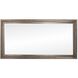 Nancy 78 X 40 inch Champagne Silver Wall Mirror