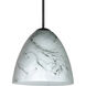 Vila LED Black Cord Pendant Ceiling Light