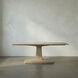 Travis 84 X 44 inch Washed Walnut Dining Table