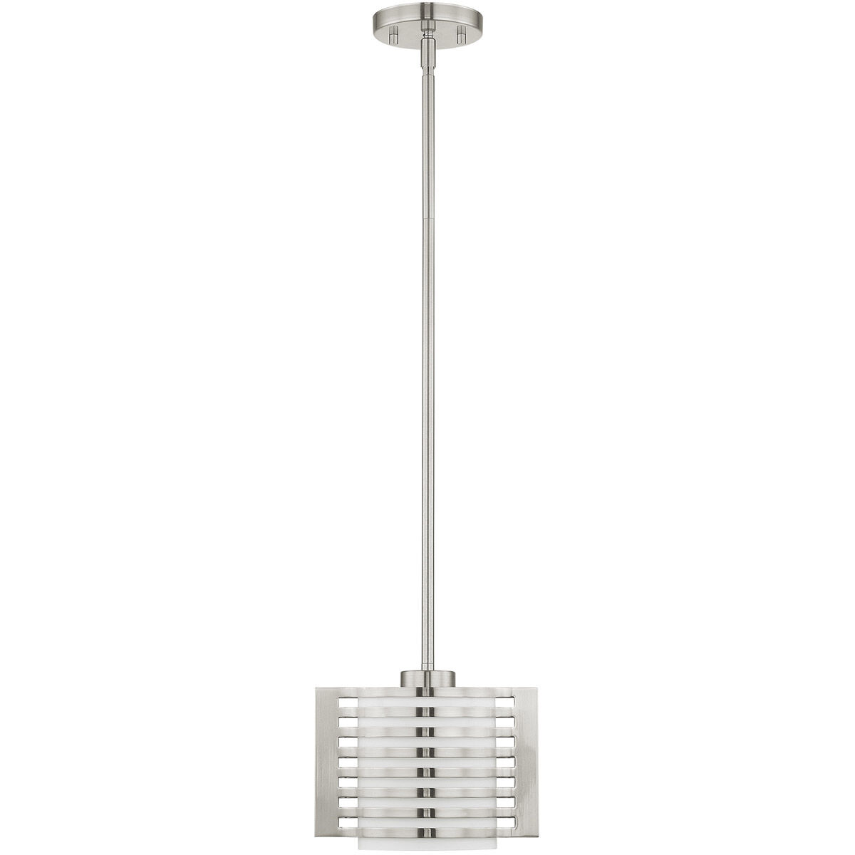 Mission 1 Light 5 inch Brushed Nickel Wall Sconce Wall Light
