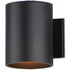 Outpost LED 7.25 inch Black Outdoor Wall Mount