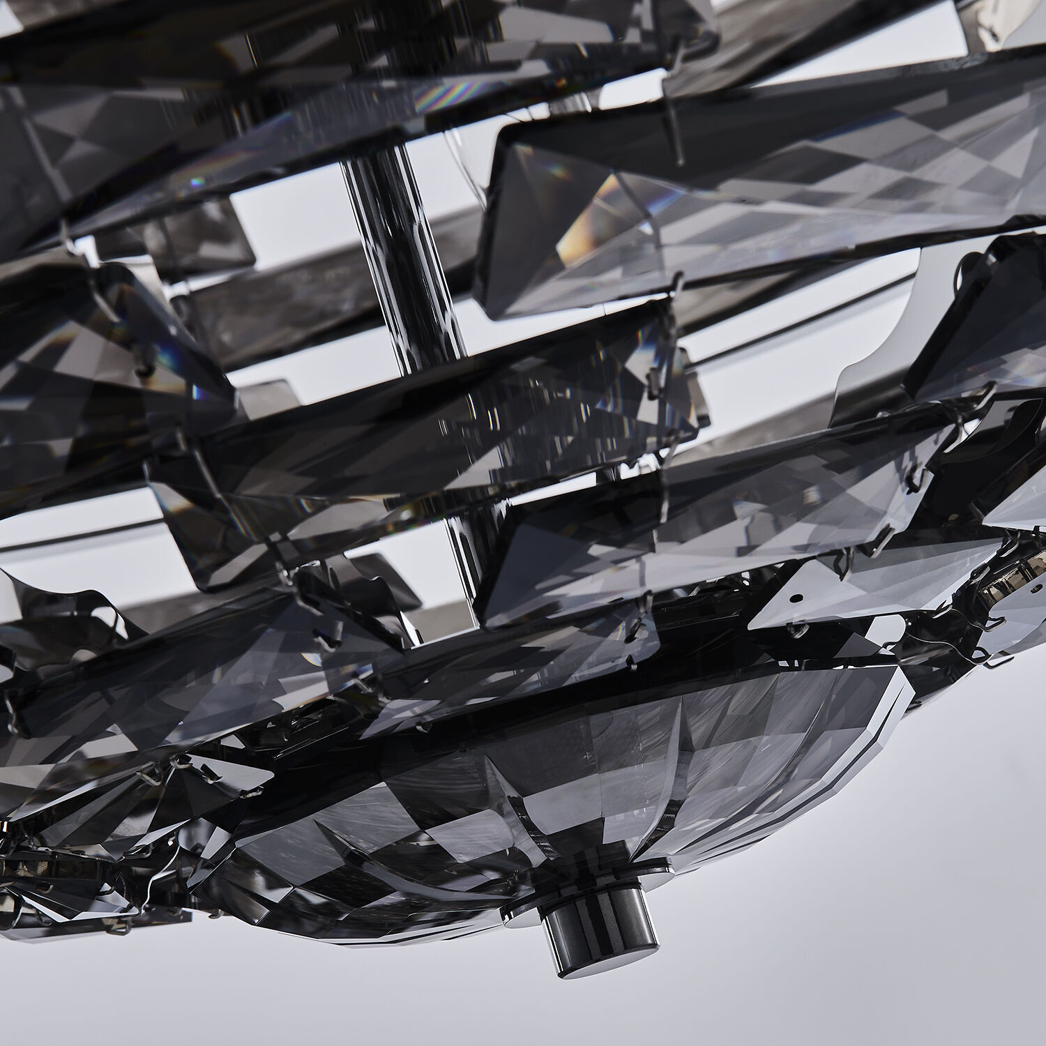 Alta 40 Light 49.5 inch Black Nickel Pendant Foyer Ceiling Light