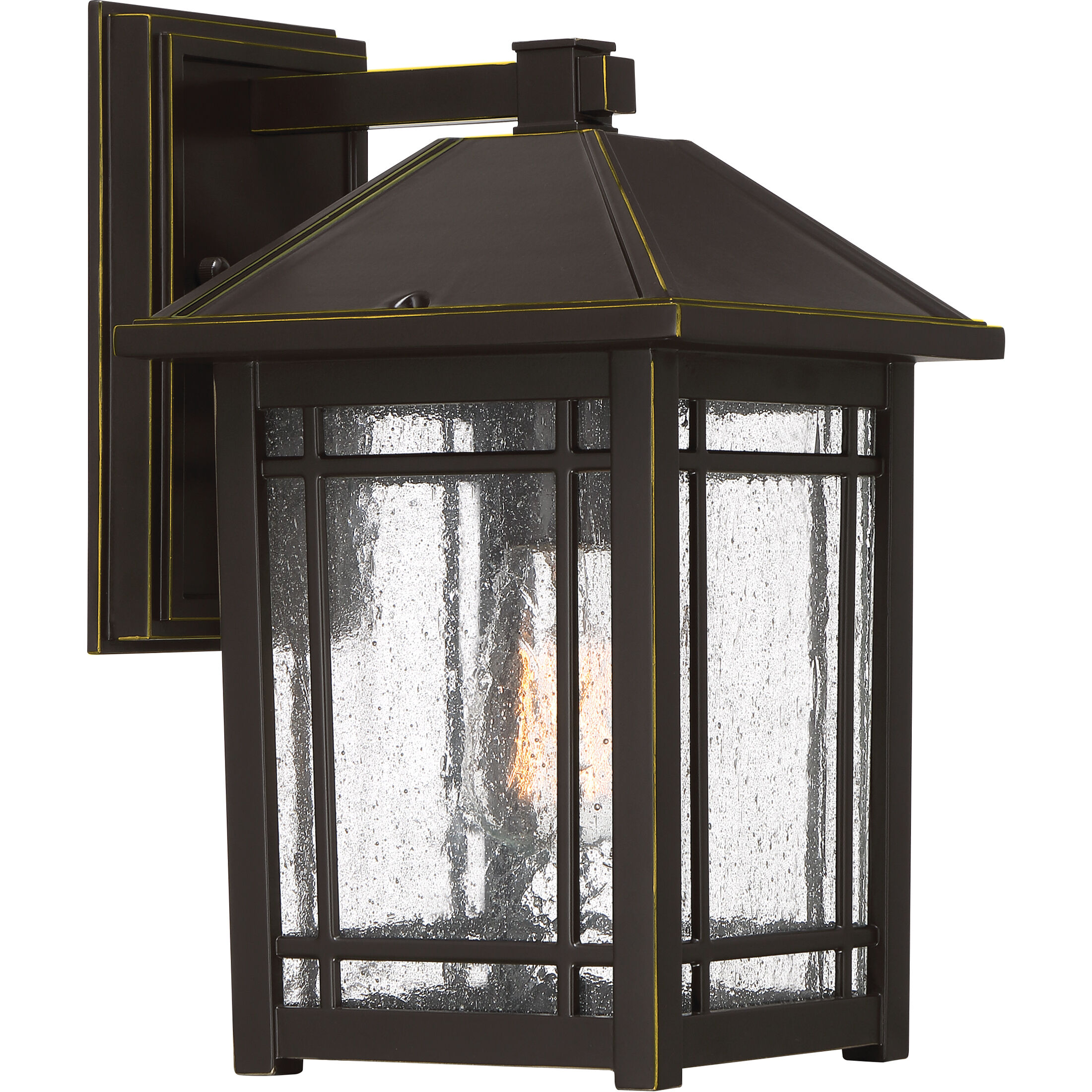 Cedar Point 1 Light 13 inch Palladian Bronze Outdoor Wall Lantern