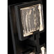 Beyond Pop Star LED 12 inch Black Outdoor Wall Light