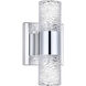 Vega LED 5 inch Chrome Wall Sconce Wall Light 