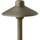 Hardy Island Standard 12v 1.50 watt Matte Bronze Landscape Path Light