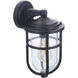 Voyage 1 Light 13 inch Midnight Outdoor Wall Lantern