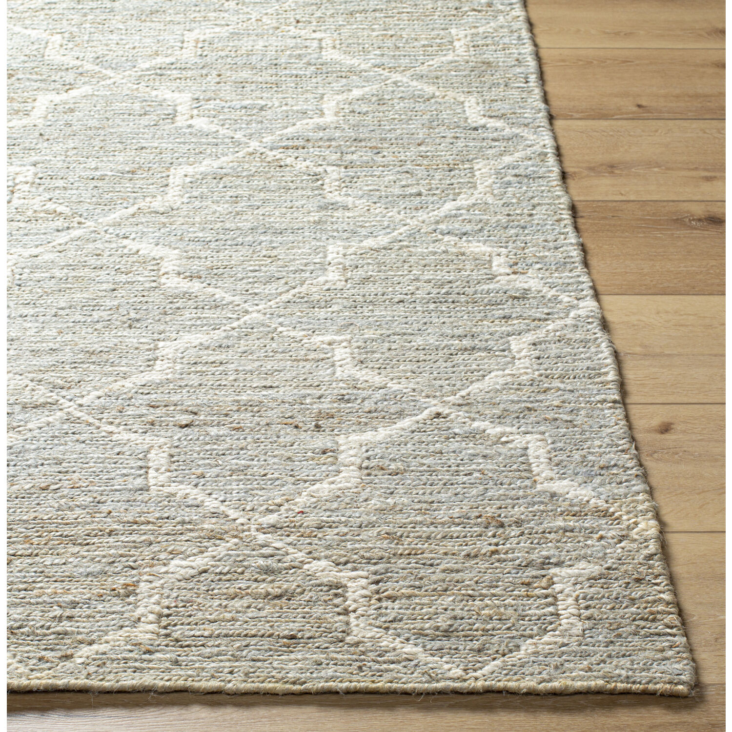 Riah 144 X 108 inch Medium Gray Rug in 9 X 12, Rectangle