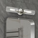 Ludlow 2 Light 4.25 inch Brushed Nickel Vanity Sconce Wall Light