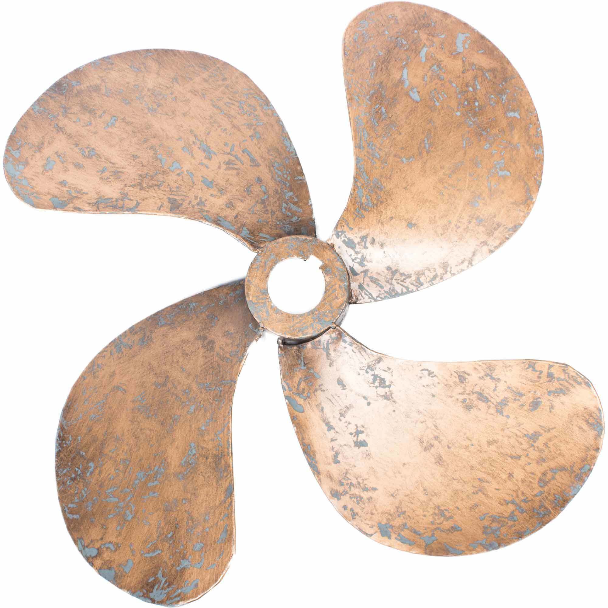 Propellers Gold Wall Décor, Set of 2